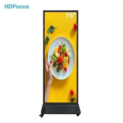 Totem status digital layar penuh