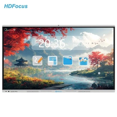 Panel datar interaktif LCD untuk pendidikan